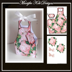 Gift bag Pink Roses Mini Kit