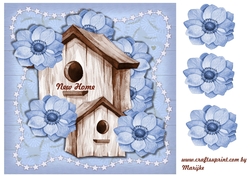 New Home Birdhouse Cute