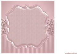 Insert card topper birthday girl
