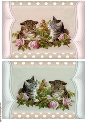 Vintage  Kittens 3