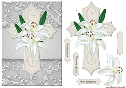 Sympathy Cross Lilies
