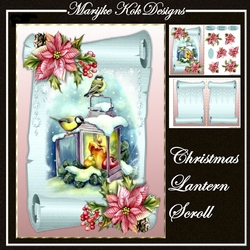 Christmas Lantern Scroll Mini Kit