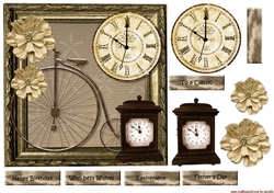 Male Card Antique