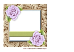 Beautiful Nature Horse quick card Insert