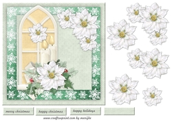 Christmas Window Quick card