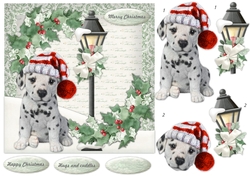 Cute Puppy In The Snow 3