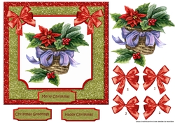 Christmas basket Quick Card