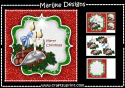 Christmas Scallop Topper Mini Kit