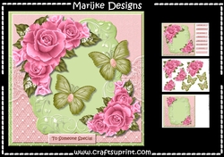 Perfect Pink Roses Mini Kit