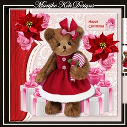 Christmas teddie Girl Mini Kit