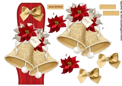 Card Topper Merry Christmas