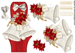 Card Topper Merry Christmas