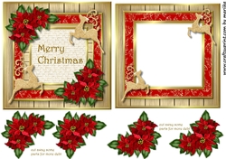 Christmas Card & Insert Deer