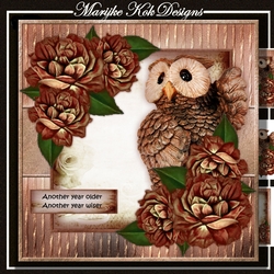 Male Card Wise Owl Mini Kit