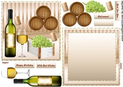 All In One Male card Wine