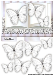 Butterflies Book Silver
