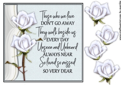 Sympathy Roses &  Verse   