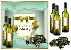 Quick male card happy Birthday