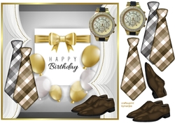 Quick male card happy Birthday Classic