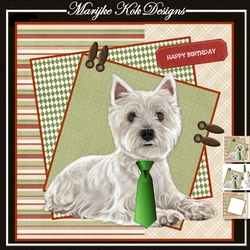 Cute Birthday Dog Mini Kit