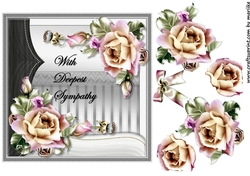 Sympathy Roses 1 With Deepest Sympathy