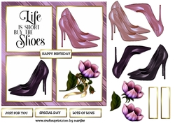 Fabulous Shoes Purple & Pink