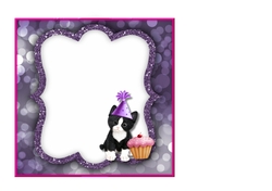 Cute Birthday Kitten Have Fun Quick Card INSERT