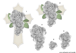 Cross & Roses 1