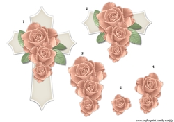 Cross & Roses 3