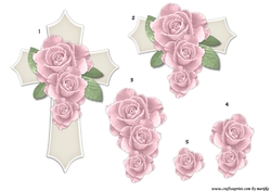 Cross & Roses 5