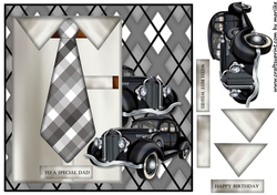 Male card Classic Car