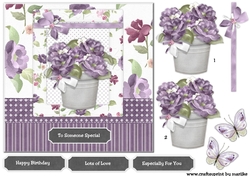 Quick Card Birthday Flowers