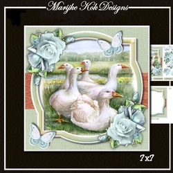 Geese at the water Mini Kit Mini Kit