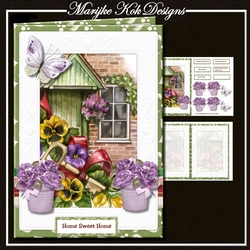 Home Sweet Home A5 Card Mini Kit