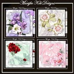Bumperkit Beautiful Flower cards mini Kits