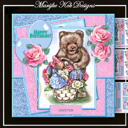 Cute Birthday Bear