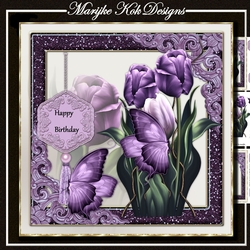 Tulips & Butterflies Mini Kit