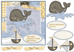 Quick Card Nautical Birthday ( BOY) 3