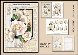 A5 Sympathy Card