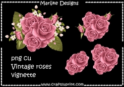 CU DR Vintage Roses