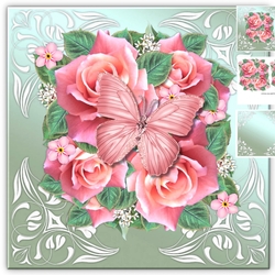 Roses & Butterfly Mini Kit