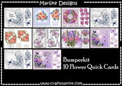 Bumperkit 10 Quick Flower Cards