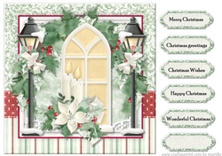 Christmas Card Topper Windows 2