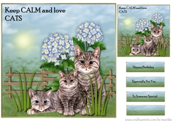 Keep Calm And Love Cats
