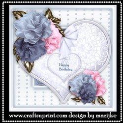 Heart & Roses Mini Kit
