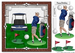 Male Card Golf  2