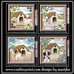 Bumperkit Cute Puppy Birthday Cards
