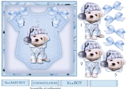 Cute baby Boy Step By Step