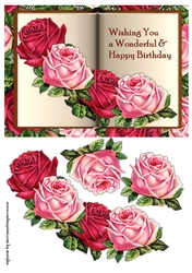 Step By Step Antique Roses Book Birthday