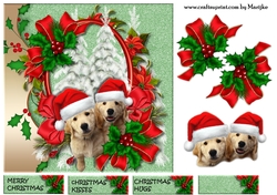 Cute Christmas Puppies 1